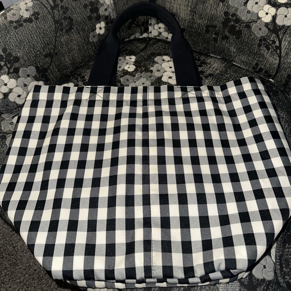 Tory Burch Piper Gringham Tote - Picture 4 of 7